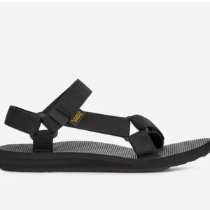 Teva woman Original Universal black sandals water shoes outdoor sports size 6